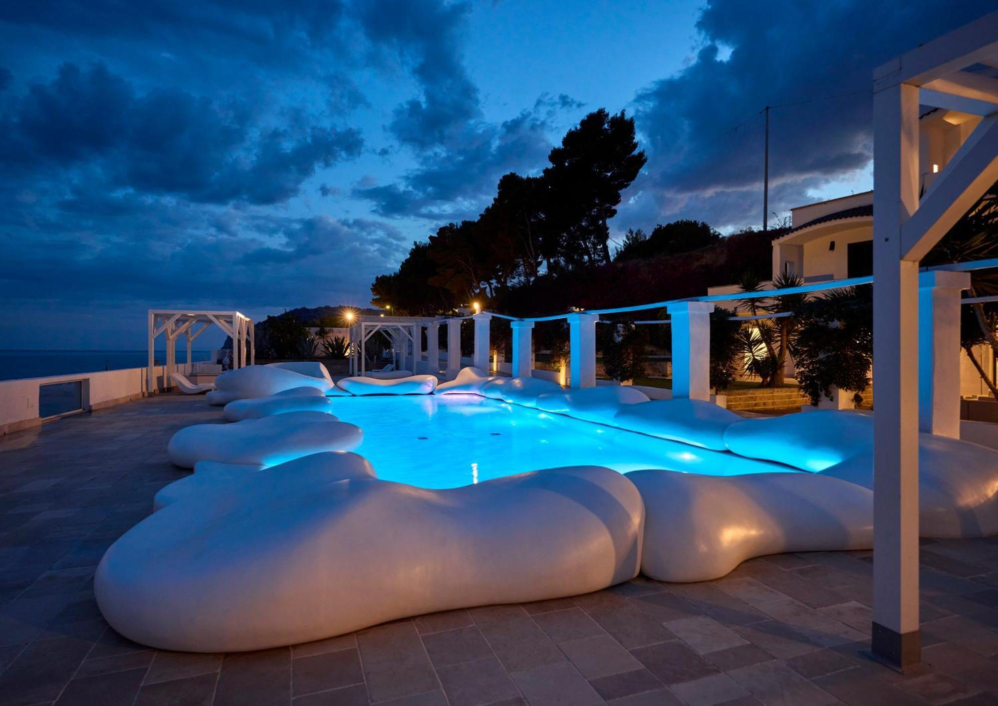 La Casa E Il Mare, Private Bay Hotel Mattinata Bagian luar foto